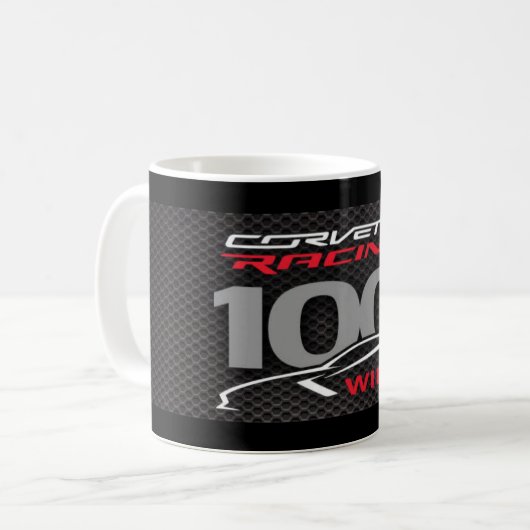 CORVETTE RACING 100 WINS- MUG (Devant gauche)