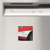 Corvette rouge - Aimant (In Situ (Lave-vaisselle))