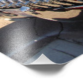 Corvette rouge ~ Photo (Coin)