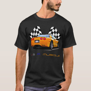 Corvette spieren t-shirt