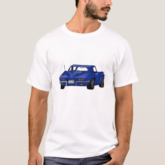 Corvette Stingray 1963 T-shirt (Voorkant)