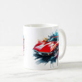 Corvette Stingray Coffee Mug (Devant droit)