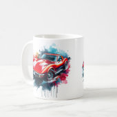 Corvette Stingray Coffee Mug (Devant gauche)