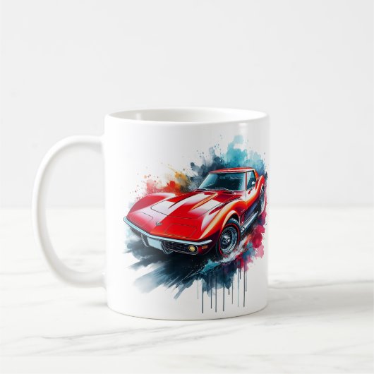 Corvette Stingray Coffee Mug (Gauche)