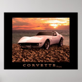 Corvette Stingray poster (Voorkant)