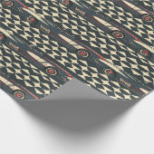 Corvette wrapping paper cadeaupapier (Hoek)