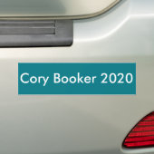 Cory Booker 2020 Bumpersticker (Op auto)