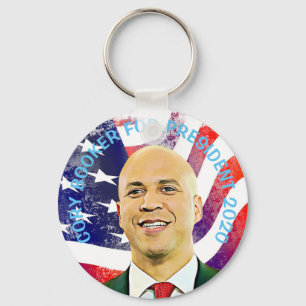 Cory Booker for President 2020 Election bumper Sleutelhanger