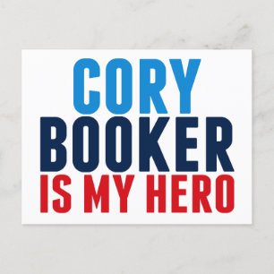 Cory Booker is mijn held Briefkaart