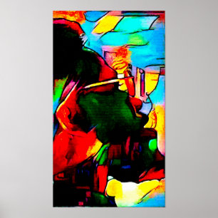 Cory Henry musicus Colorful Poster Paper (Matte)