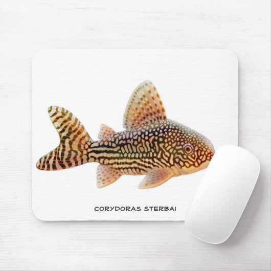 Corydoras Sterbai Catfish Mousepad Muismat (Met muis)