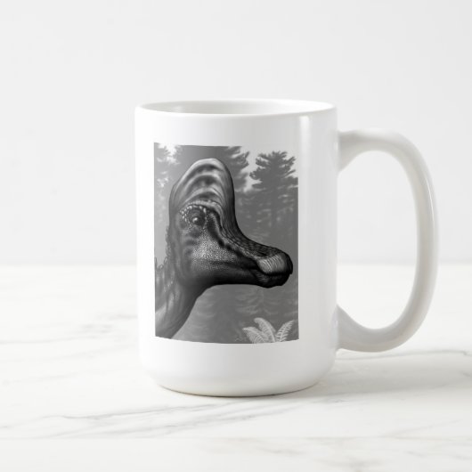 Corythosaurus Portrait Mok (Rechts)