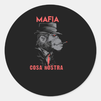 Cosa Nostra Ronde Sticker