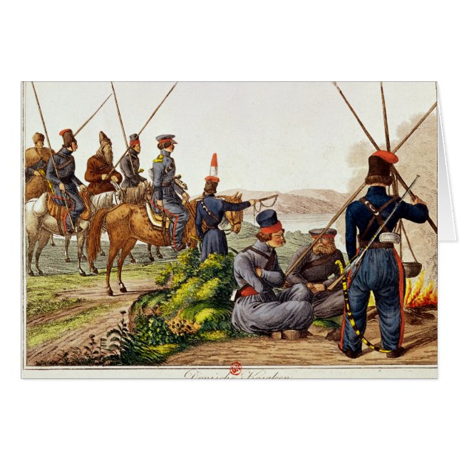 Cosaques de Don en 1814 (Devant horizontal)