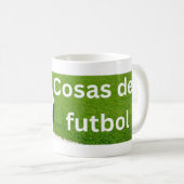 Cosas del futbol koffiemok (Voorkant rechts)