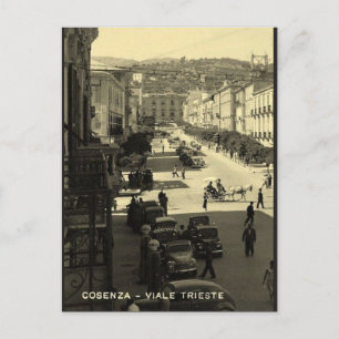 Cosenza Italië Briefkaart
