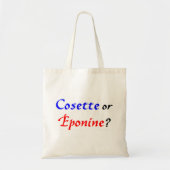 Cosette Les Miserables Tote Bag (Voorkant)