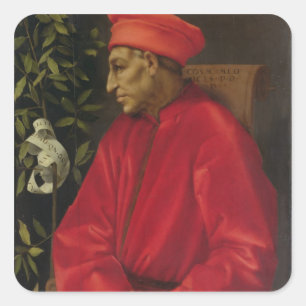 Cosimo de' Medici (Il Vecchio) (1389-1463) 1518 (o Vierkante Sticker