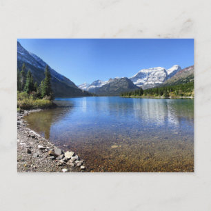 Cosley Lake Outlet - Nationaal Park Glacier Briefkaart