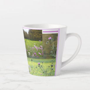 Cosmea & colza Field Collecte Latte Mug