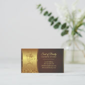 Cosmetic make up studio business card visitekaartje (Staand voorkant)