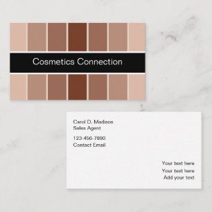 Cosmetica Beauty Make-up Visitekaartjes
