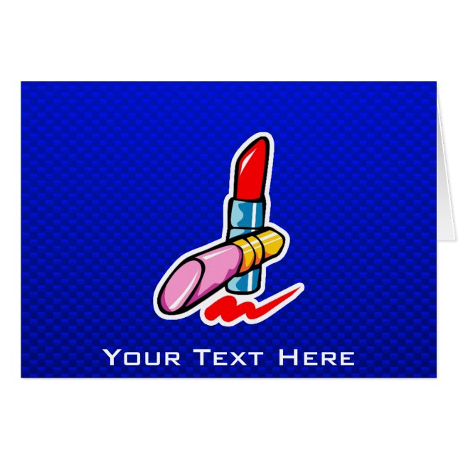 Cosmetica; Blauw (Voorkant Horizontaal)