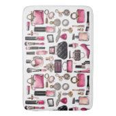 Cosmetica make-up borstels nagellak badmat (Voorkant Verticaal)