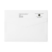 Cosmetica Potlabel - Wit met logo (Achterkant)