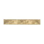 Cosmetics Jar Label - Gouden folie en Gouden Glitt (Individueel)