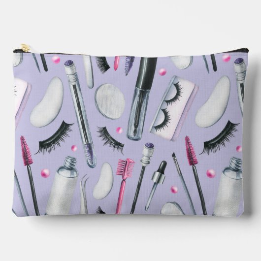  Cosmetics Watercolor Pattern Etui (Voorkant)