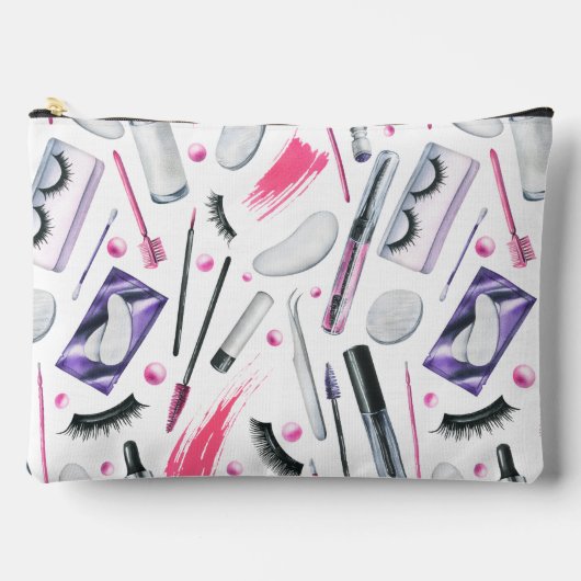  Cosmetics Watercolor Pattern Etui (Voorkant)