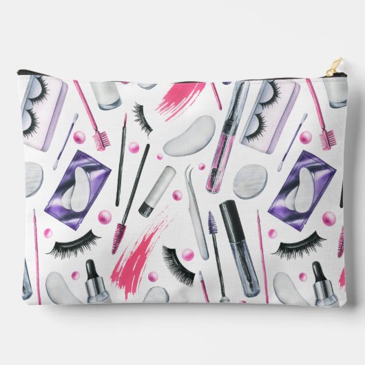  Cosmetics Watercolor Pattern Etui (Achterkant)