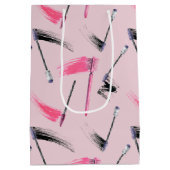  Cosmetics Watercolor Pattern Medium Cadeauzakje (Achterkant)