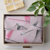  Cosmetics Watercolor Pattern Tissuepapier (Geschenk)