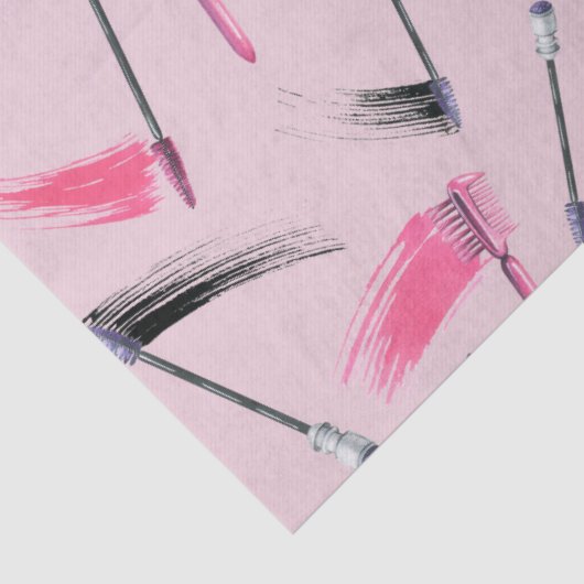 Cosmetics Watercolor Pattern Tissuepapier (Detail)