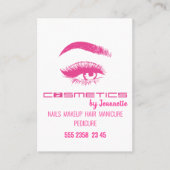 Cosmétique - Carte de visite (Devant)