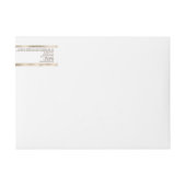 Cosmétique Étiquette de bocal - Blanc avec huile d (Devant)