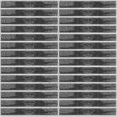 Cosmétiques Black Waterproof Étiquette 1" x 7" (Devant)