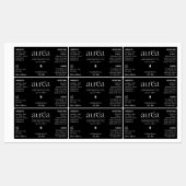 Cosmetisch 1 OZ/30ml druppelflesje Waterdicht Etik Labels (Vel)