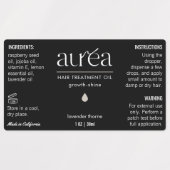 Cosmetisch 1 OZ/30ml druppelflesje Waterdicht Etik Labels (Design 1)