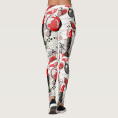 Cosmetisch patroon leggings (Achterkant)