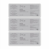 Cosmetische Dropper Flaceletiket Sticker (Voorkant)