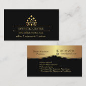 Cosmetische make-up studio visitekaartje (Voorkant / Achterkant)