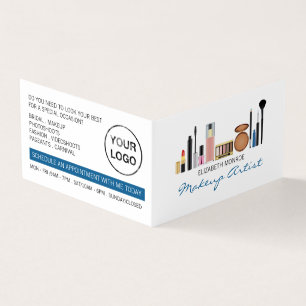 Cosmetische selectie, Makeup Artist, Loyalty Card Visitekaartjes