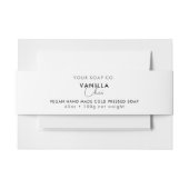 Cosmetische staaf - Sjabloon - Etiket - verpakking Uitnodigingen Wikkel (Voorkant Voorbeeld)