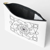 Cosmetische tas - Design to Color (Open)