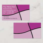 Cosmetische Visitekaartjes (Voorkant / Achterkant)