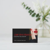 Cosmetologen Visitekaartjes (Staand voorkant)