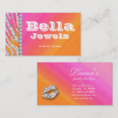 Cosmétologie de maquilleur de carte de visite de (Devant / Derrière)